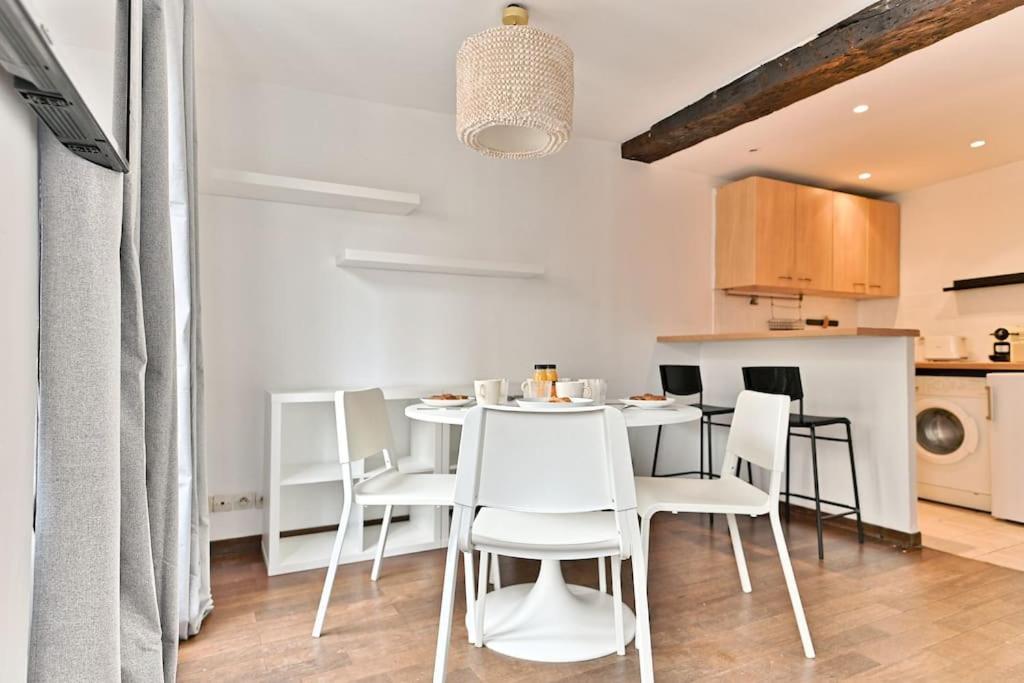 פריז Appartement Paisible Et Central Rivoli מראה חיצוני תמונה